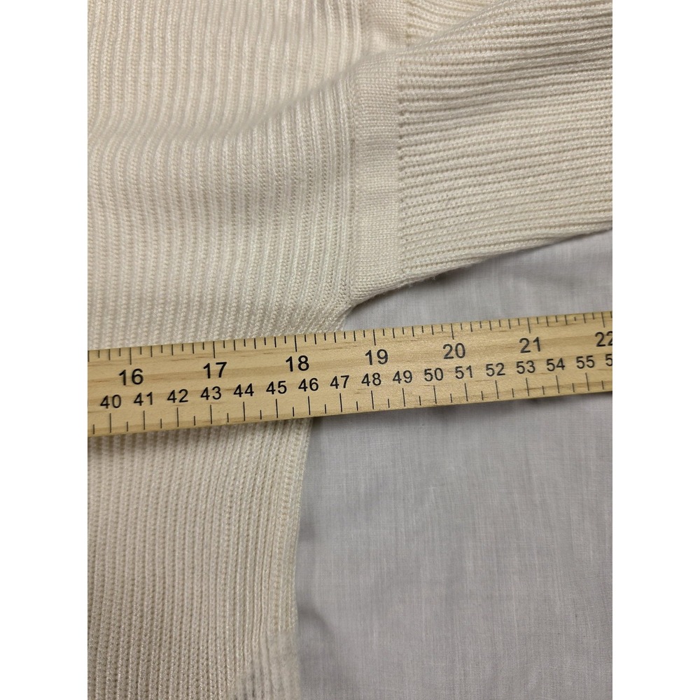 Lululemon Sweater Womens Small White Ribbed Knit Long Sleeve Tunic Pullover - Picture 6 of 9